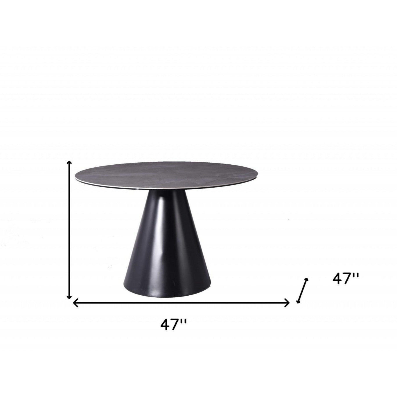 Cohen Stone And Iron Dining Table