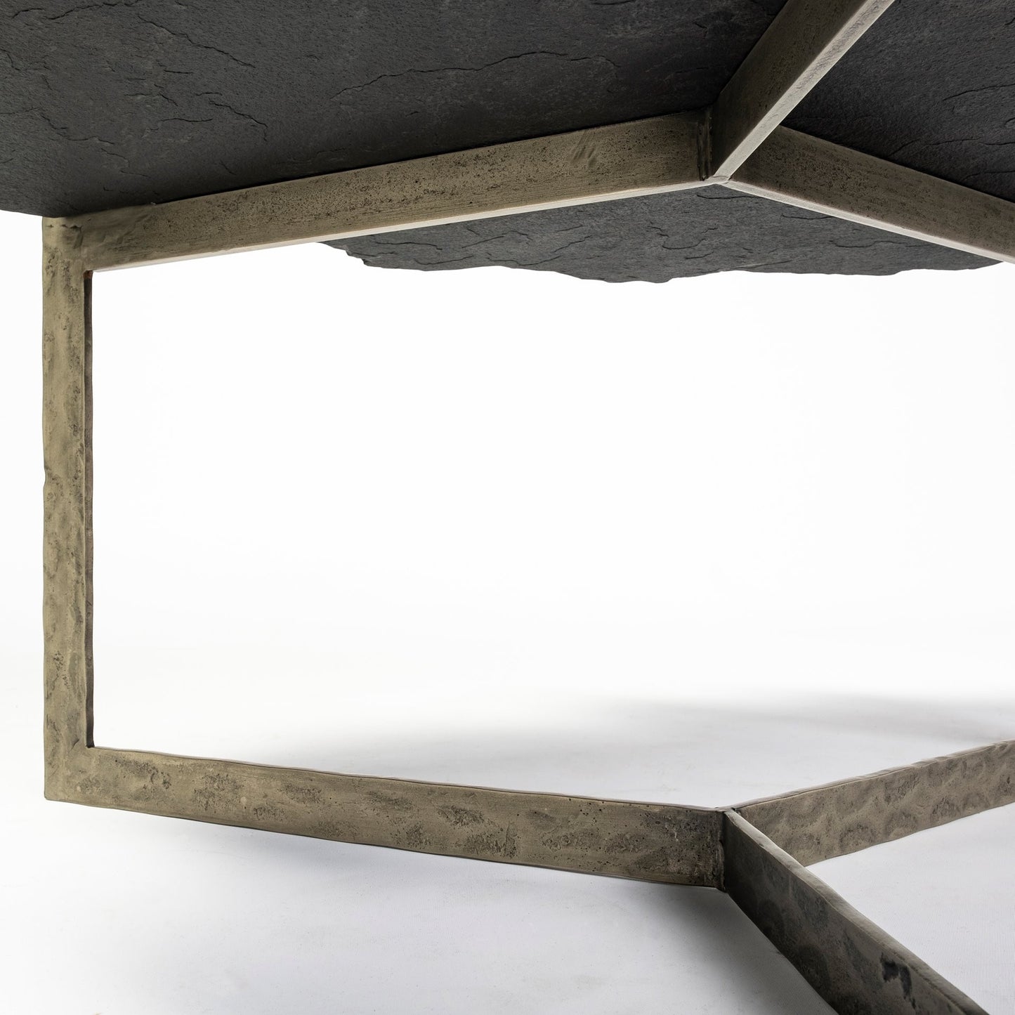 Vita Free Form Distressed Coffee Table
