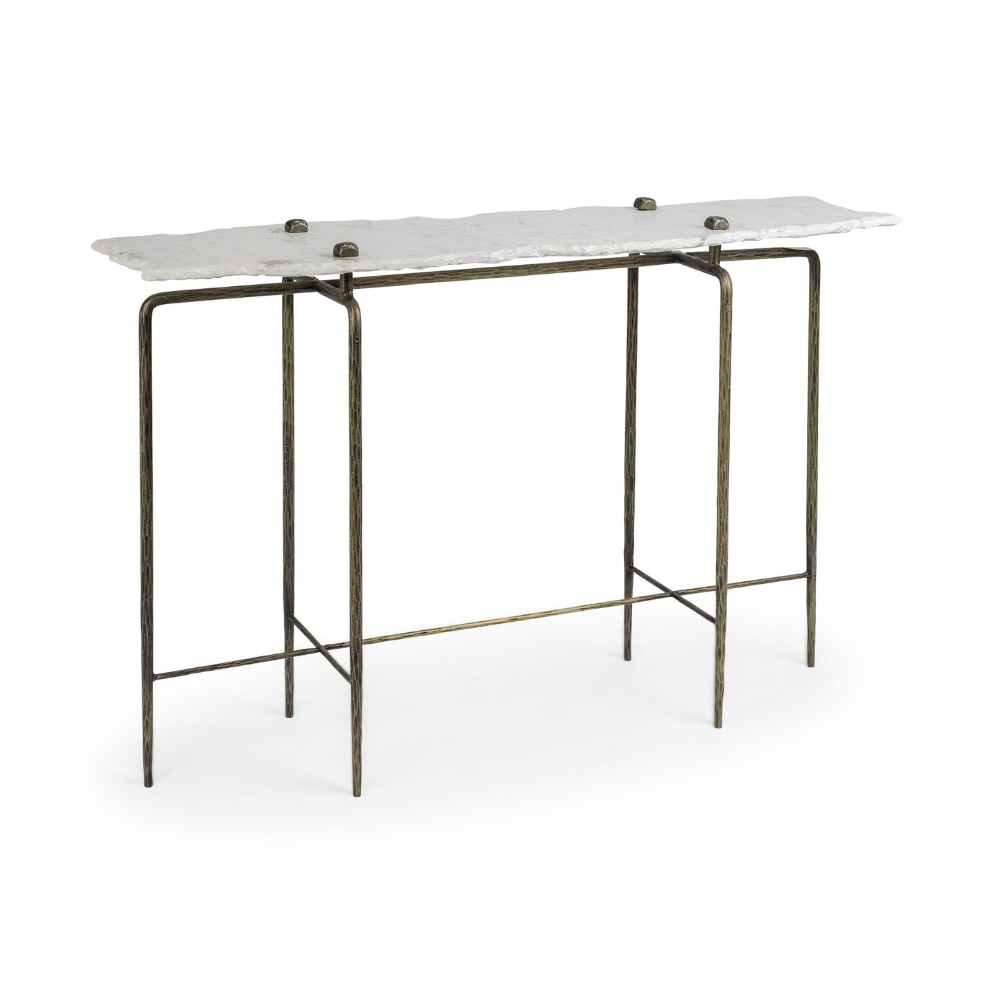 Dolce Marble Six Leg Console Table