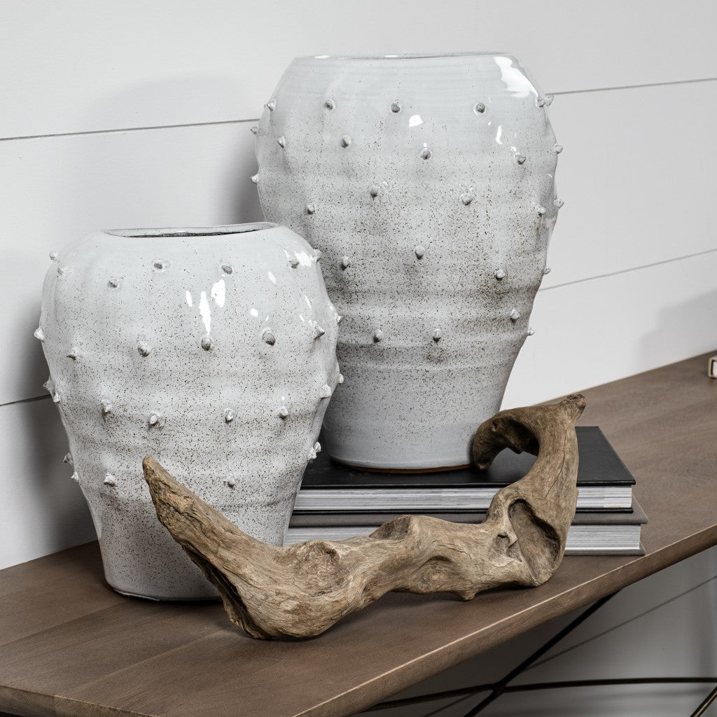 Prickly Ceramic Vase - Small
