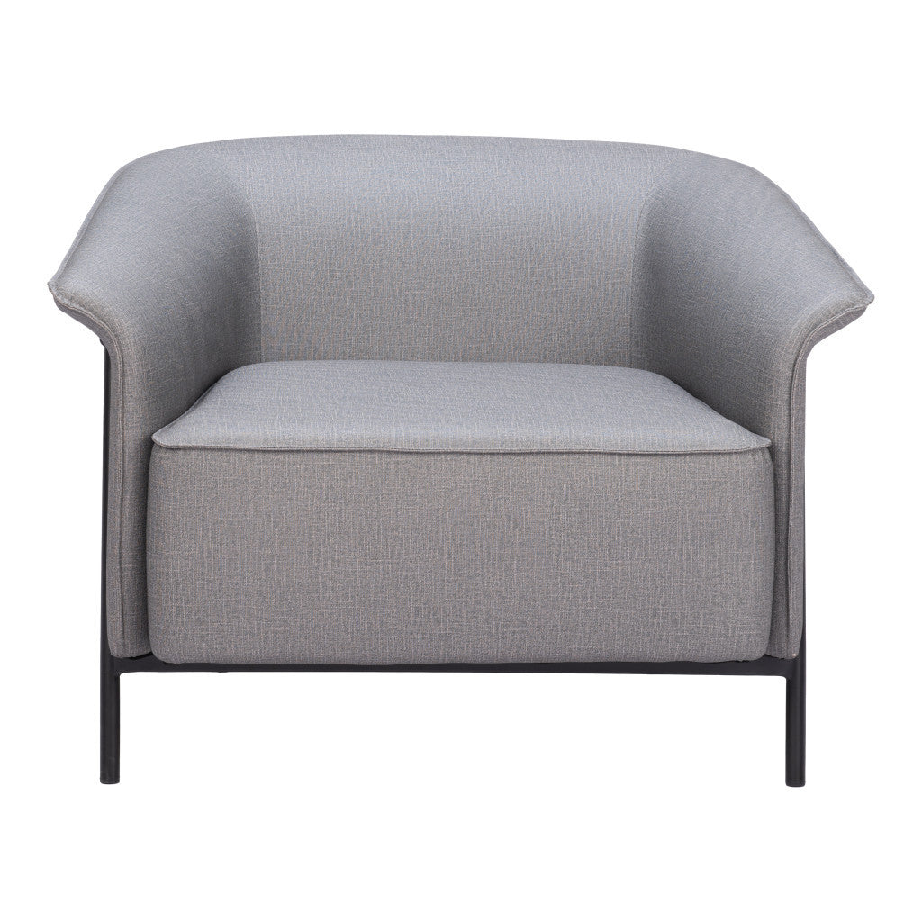 Bernard Arm Chair - Grey