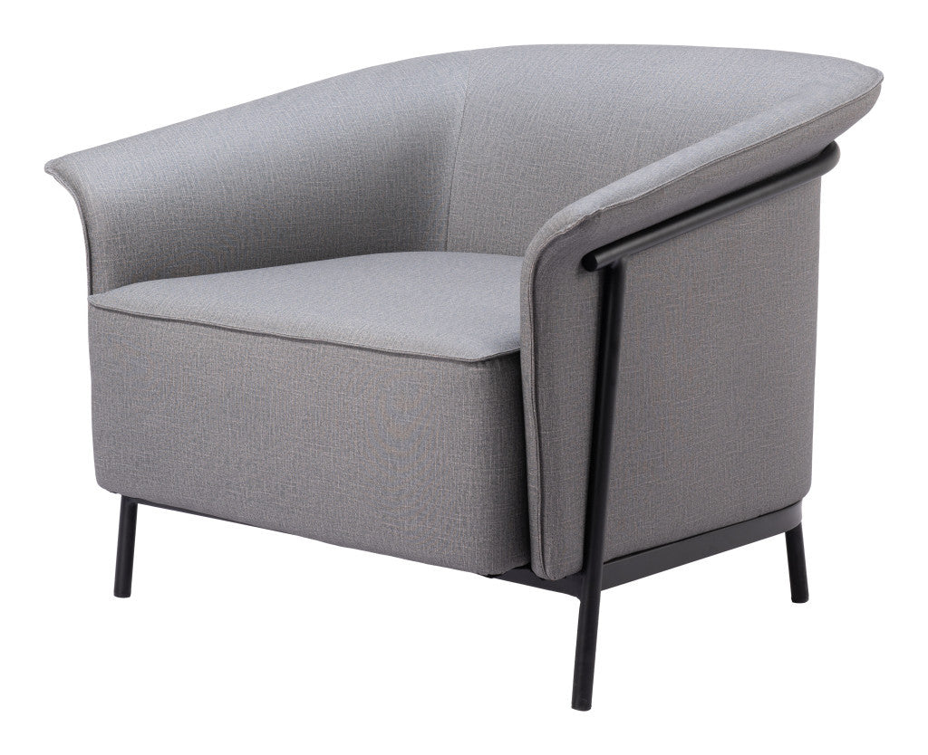 Bernard Arm Chair - Grey