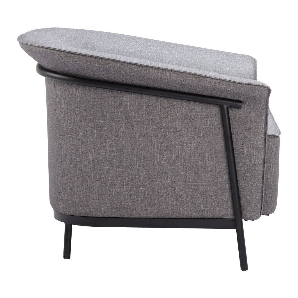 Bernard Arm Chair - Grey