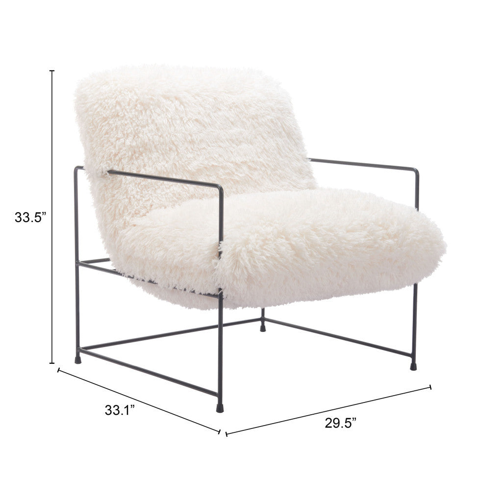 Sally Sherpa Arm Chair