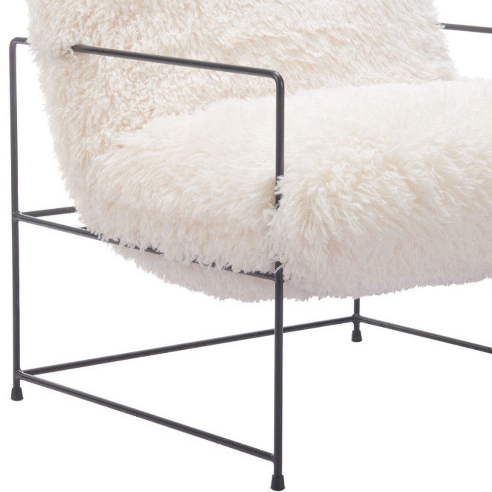 Sally Sherpa Arm Chair