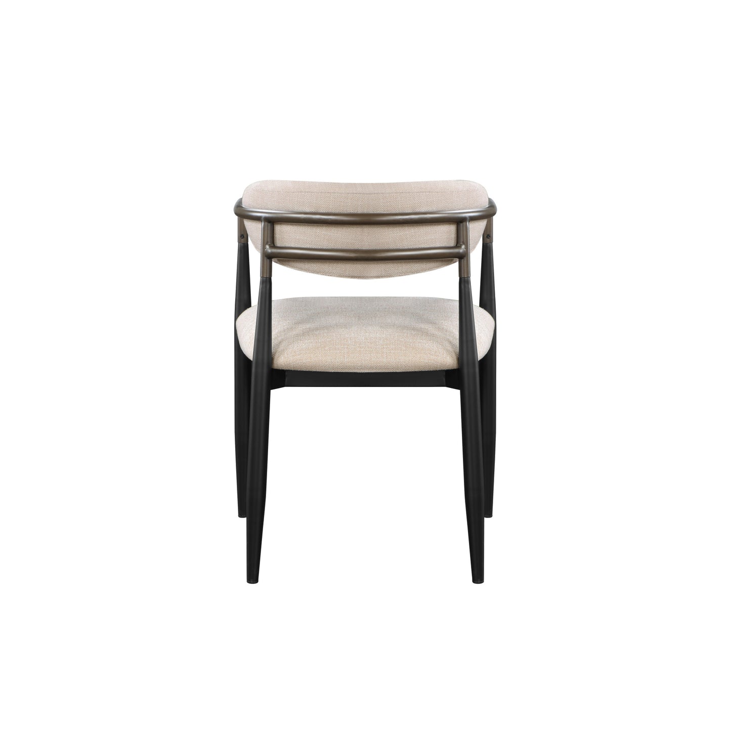 Isola Upholstered Dining Arm Chairs - Set of Two
