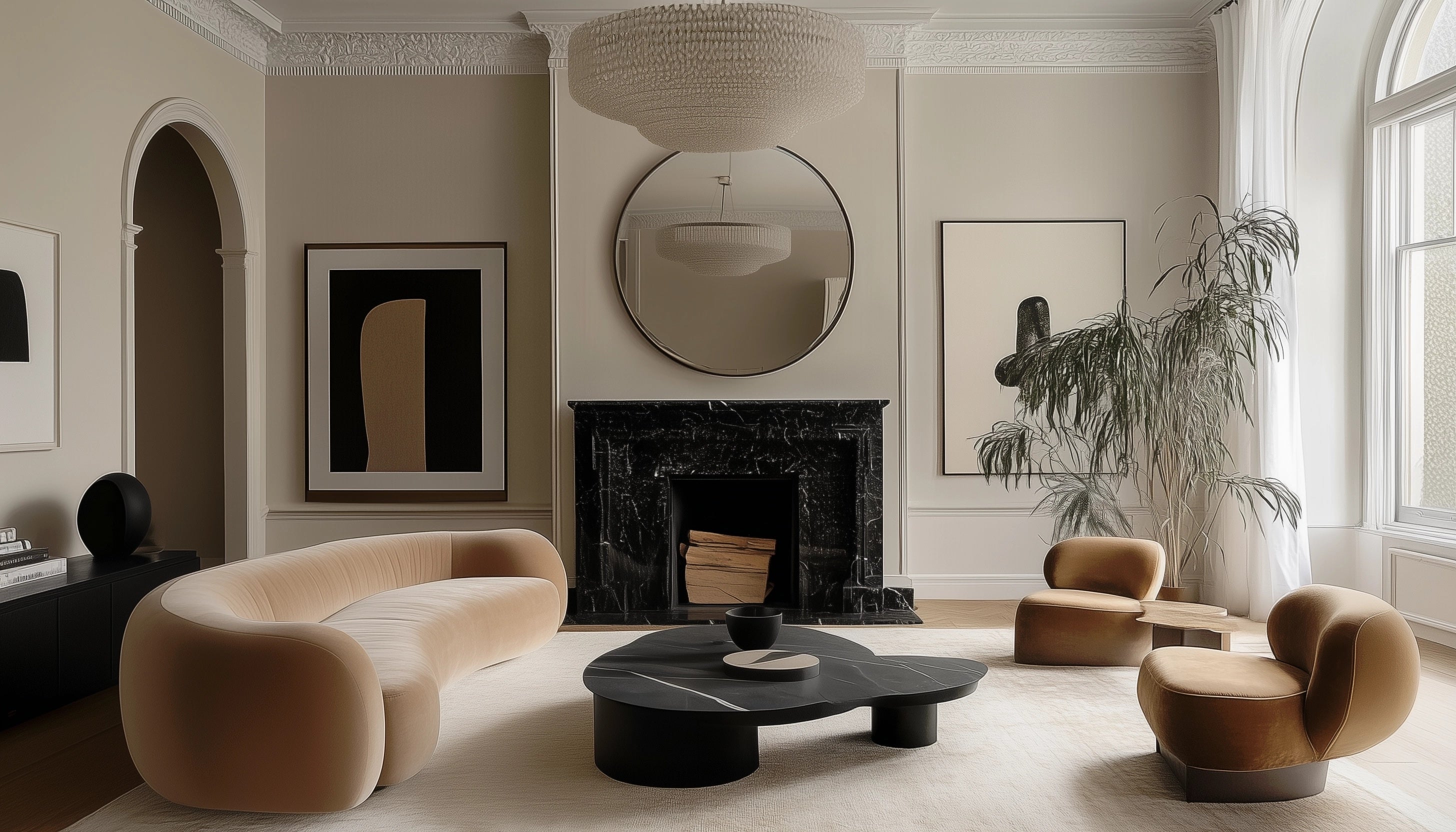 Crafting Elegance: How to Design a Luxury Living Room – KAD Interiors