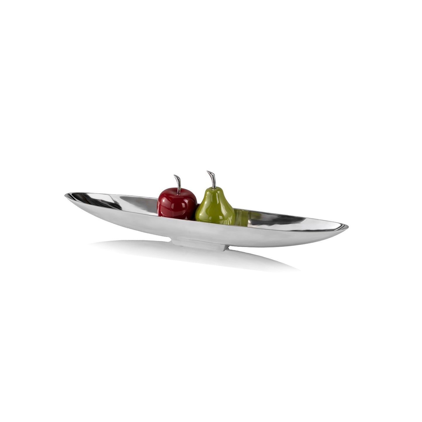 Contempo Silver Boat Bowl