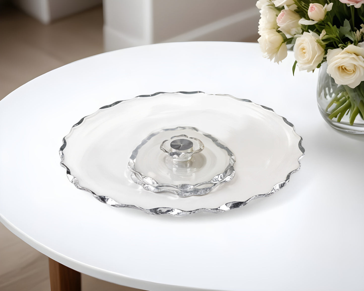 Glass Lazy Susan