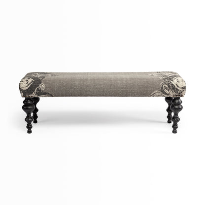 Dalia Floral Distressed Bench