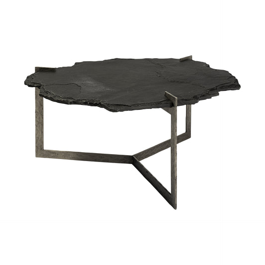 Vita Free Form Distressed Coffee Table