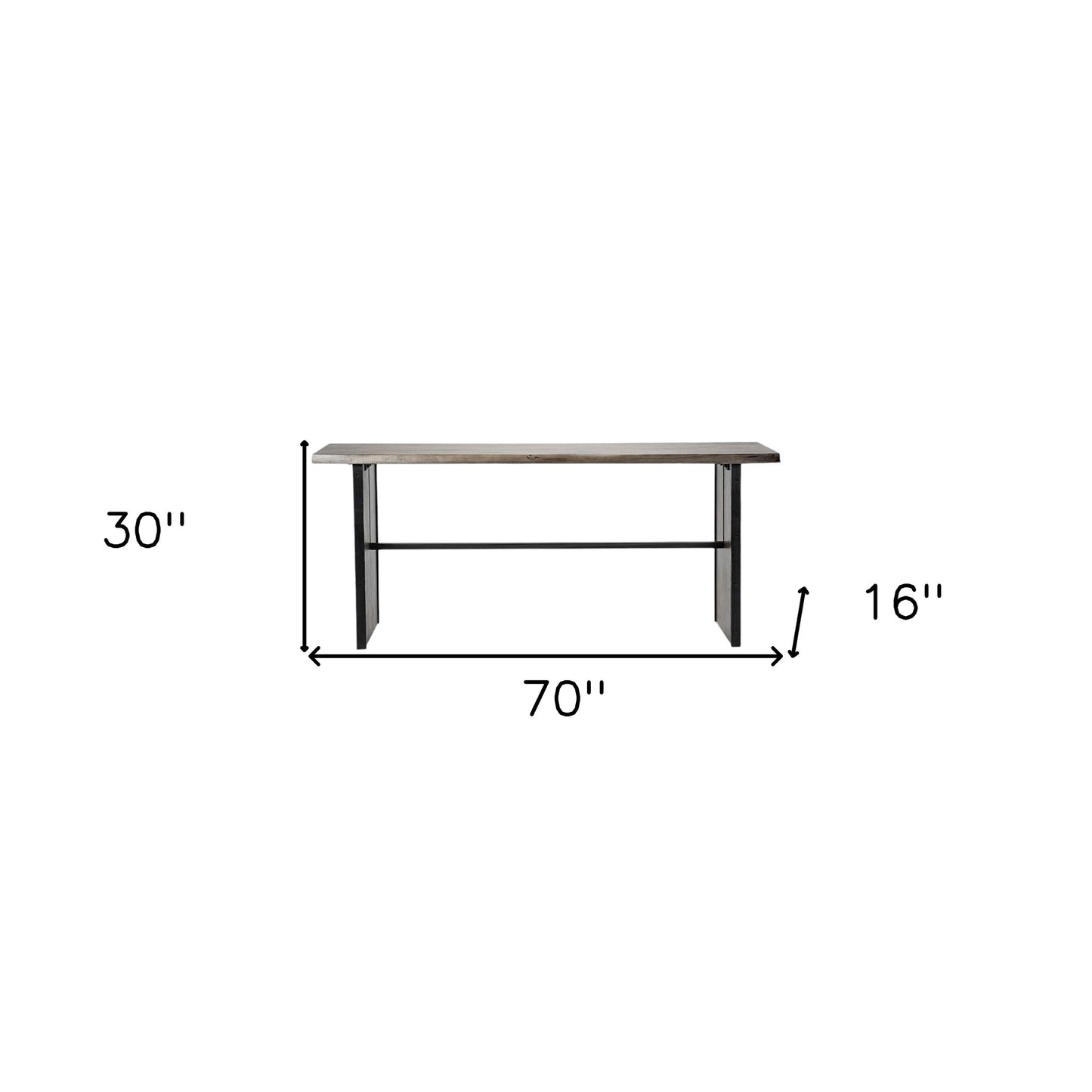 Lyle Solid Wood Console Table