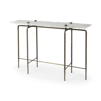 Dolce Marble Six Leg Console Table