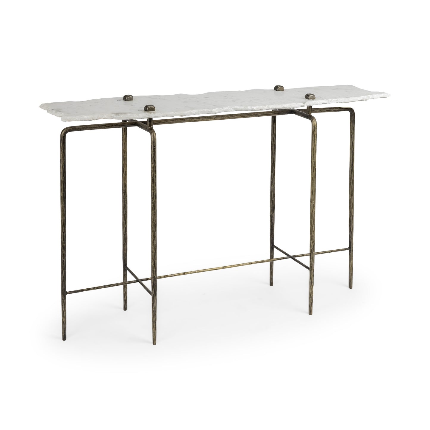 Dolce Marble Six Leg Console Table