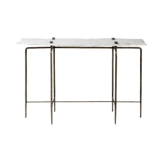 Dolce Marble Six Leg Console Table