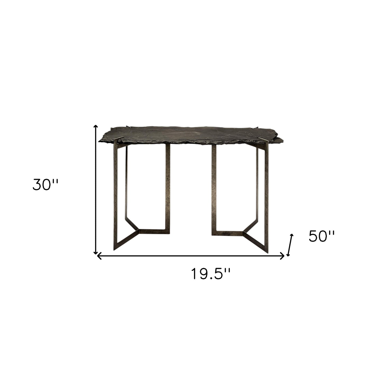 Vita Distressed Console Table