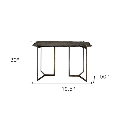 Vita Distressed Console Table