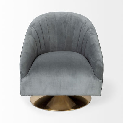 Lucille Velvet Lounge Chair