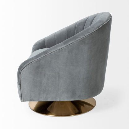 Lucille Velvet Lounge Chair