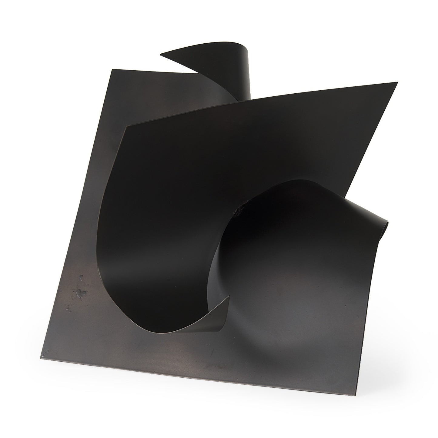 Contempo Black Abstract Sculpture