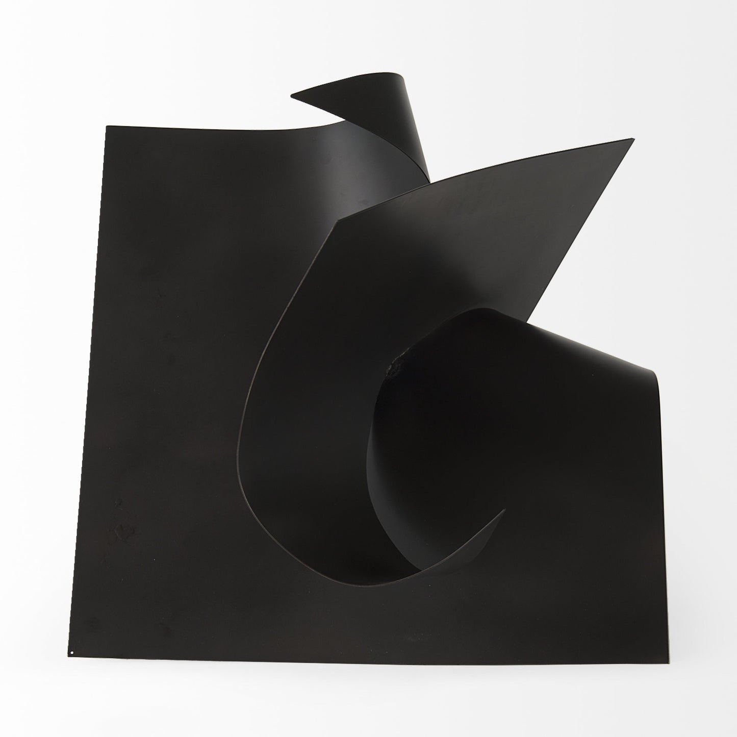 Contempo Black Abstract Sculpture