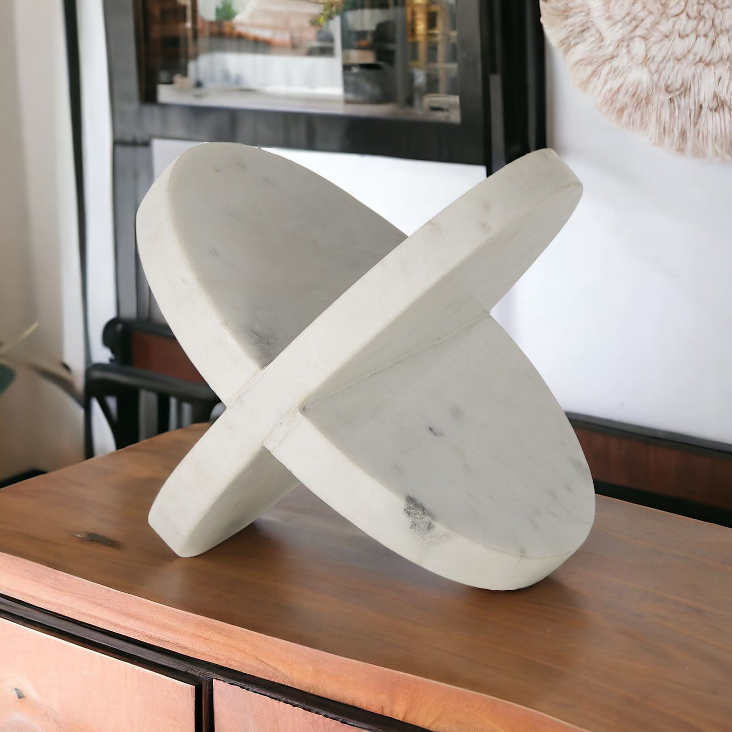 Cross Marble Sculpture