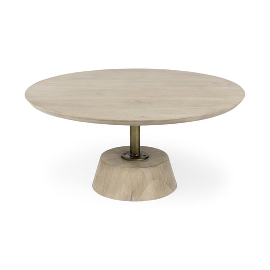 Wilson Pedestal Coffee Table