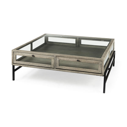 Sheffield Metal Square Coffee Table