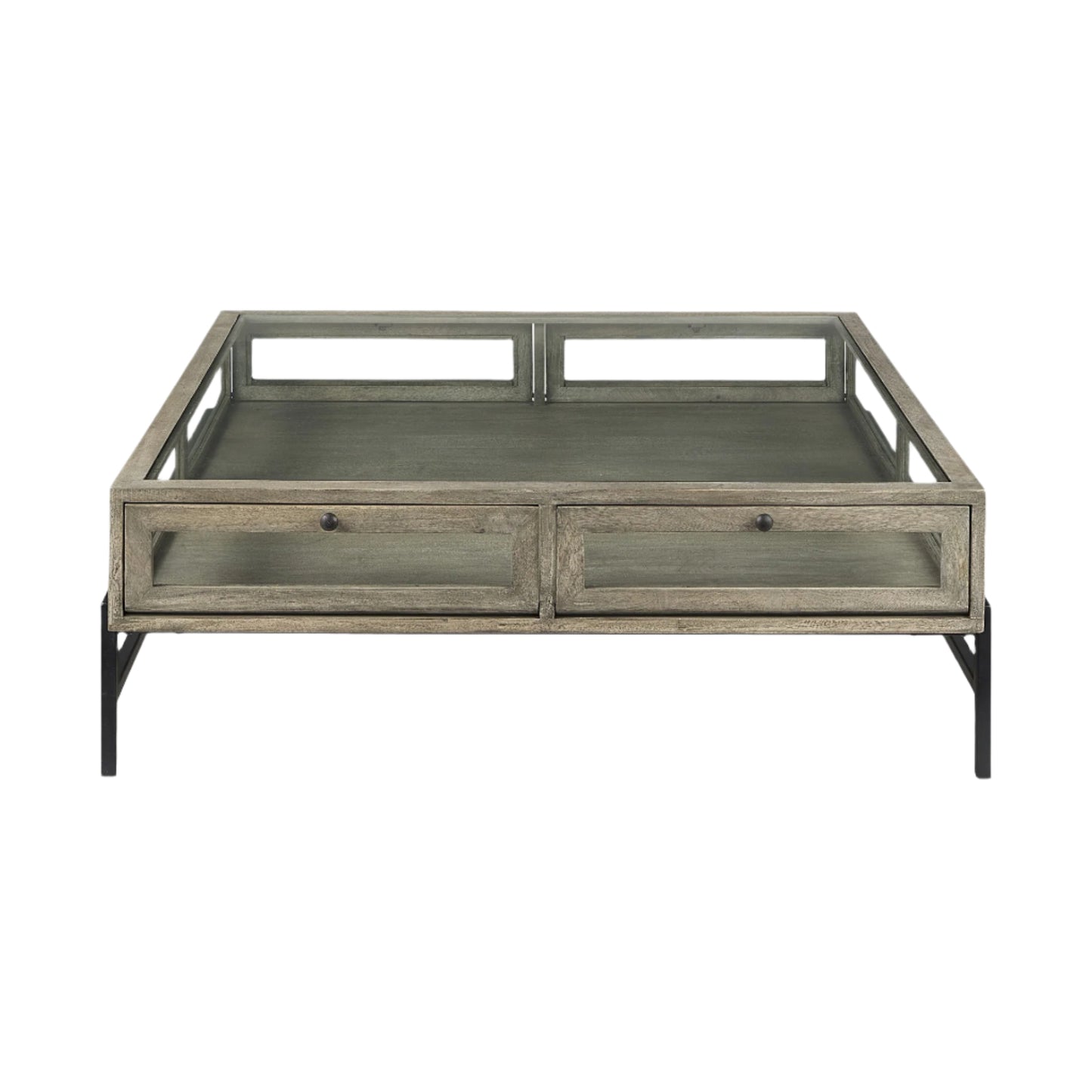 Sheffield Metal Square Coffee Table