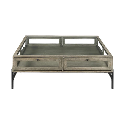 Sheffield Metal Square Coffee Table