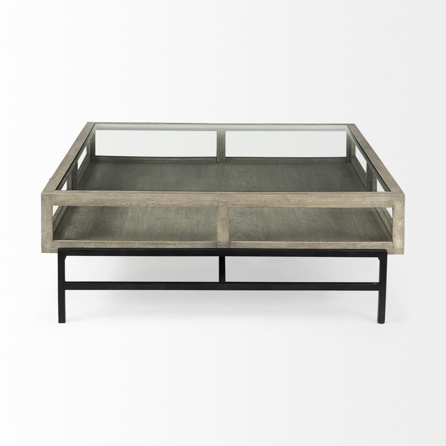 Sheffield Metal Square Coffee Table