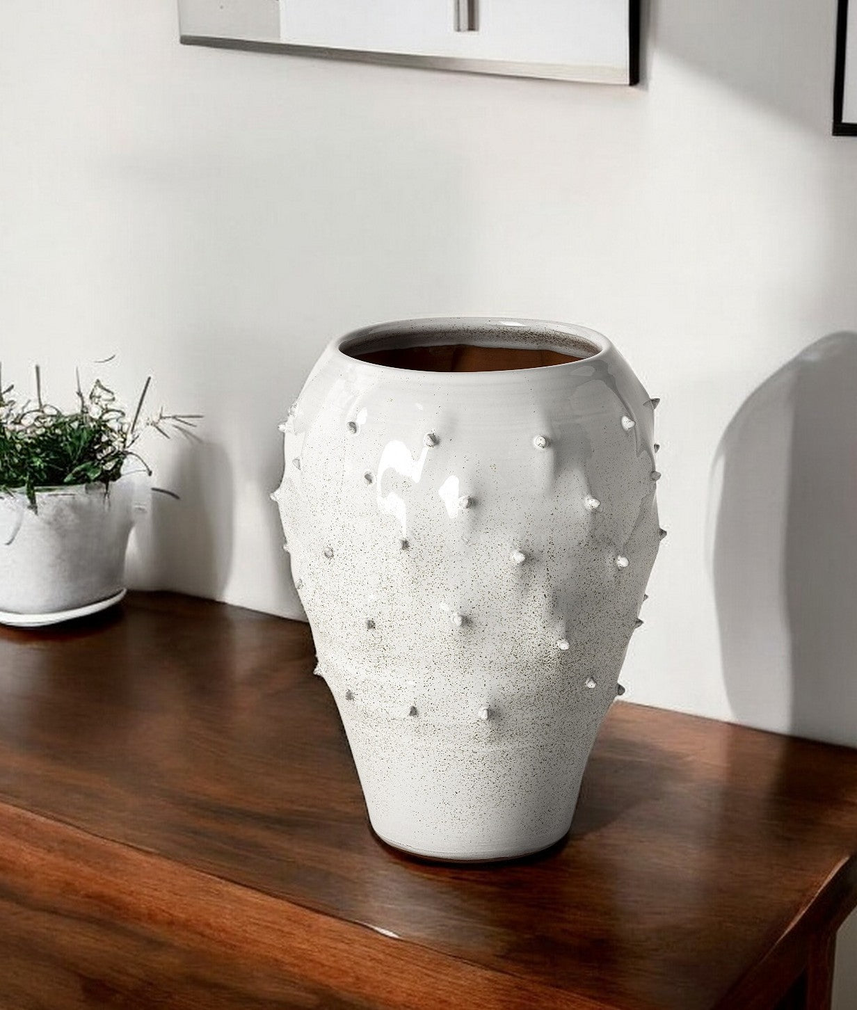 Prickly Ceramic Vase - Large