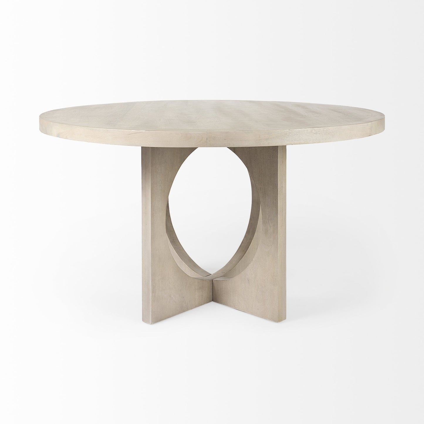 Pierce Pedestal Dining Table - Natural