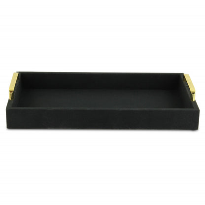 Black Linen Tray