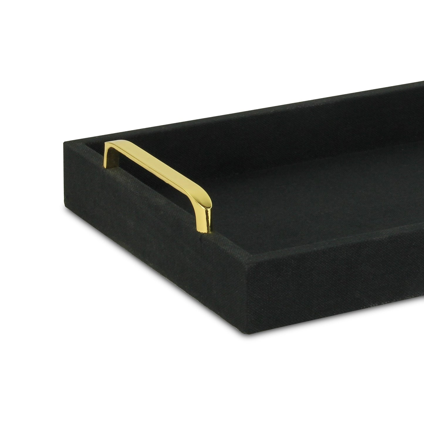 Black Linen Tray