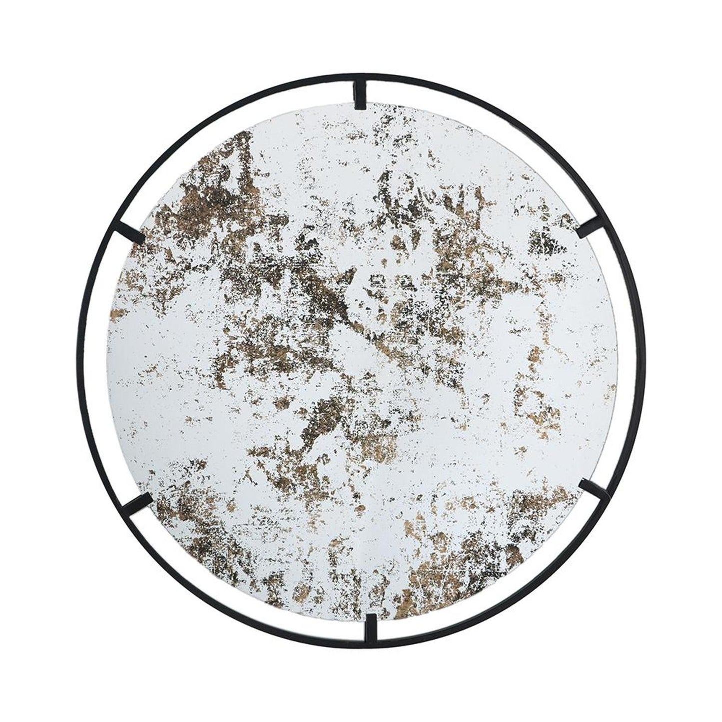 Raffa Antiqued Mirror - Circle