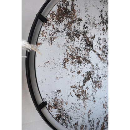 Raffa Antiqued Mirror - Circle