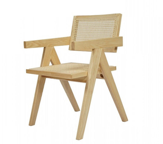 Amara Dining Arm Chair - Natural