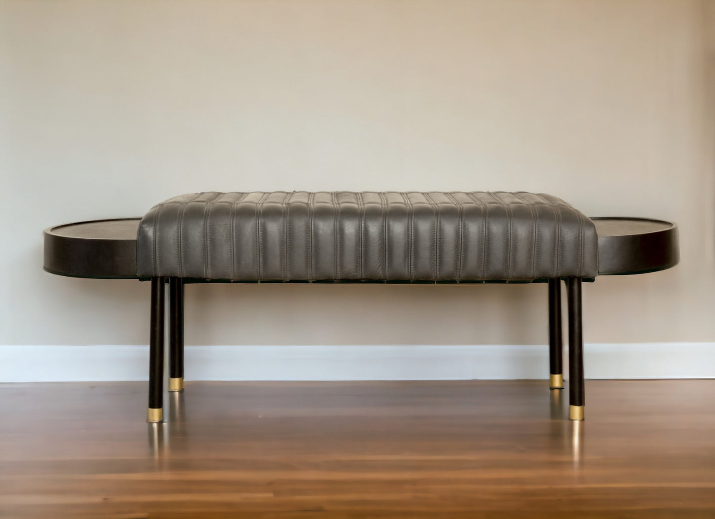 Fionna Leather Bench