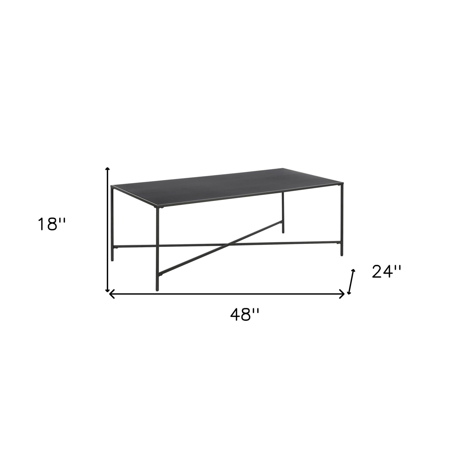 Brent Steel Coffee Table