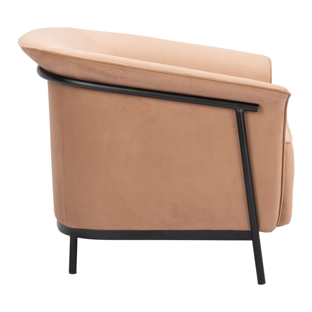 Bernard Arm Chair - Tan