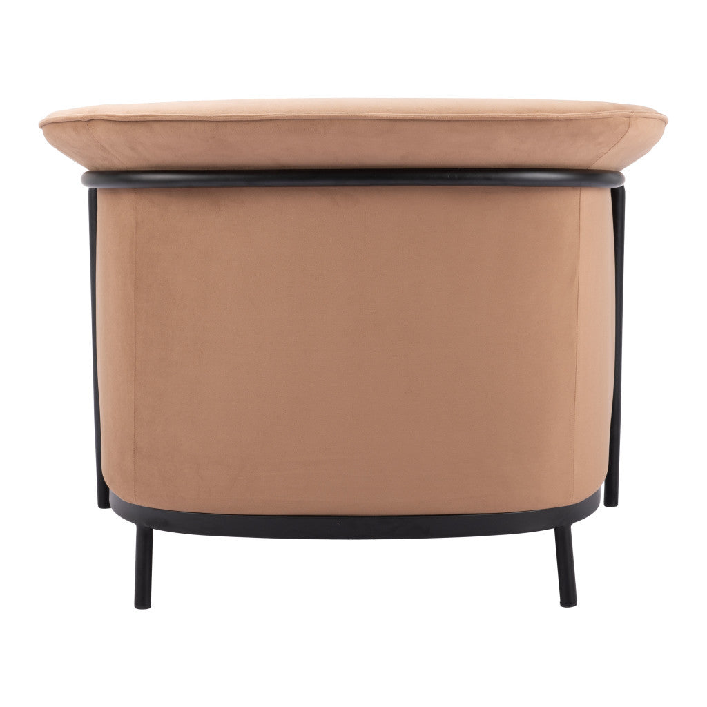 Bernard Arm Chair - Tan