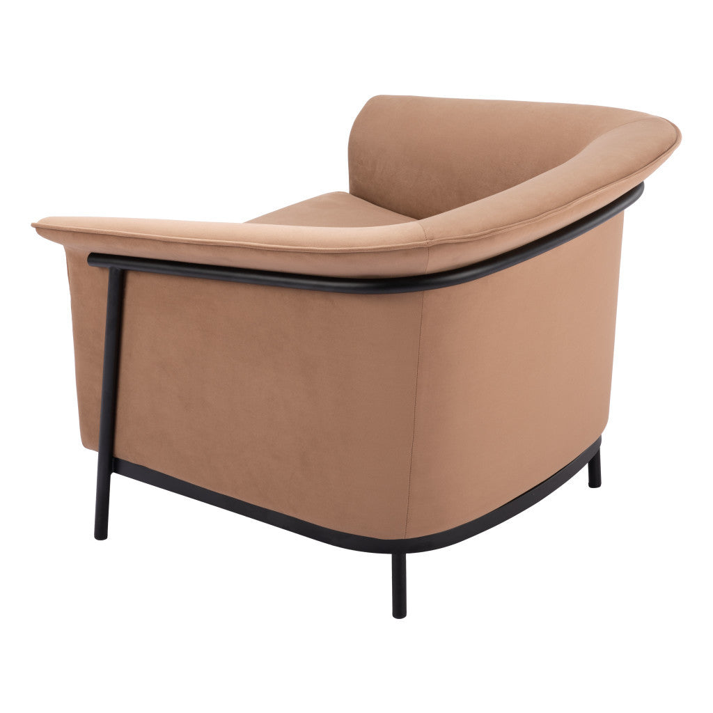 Bernard Arm Chair - Tan