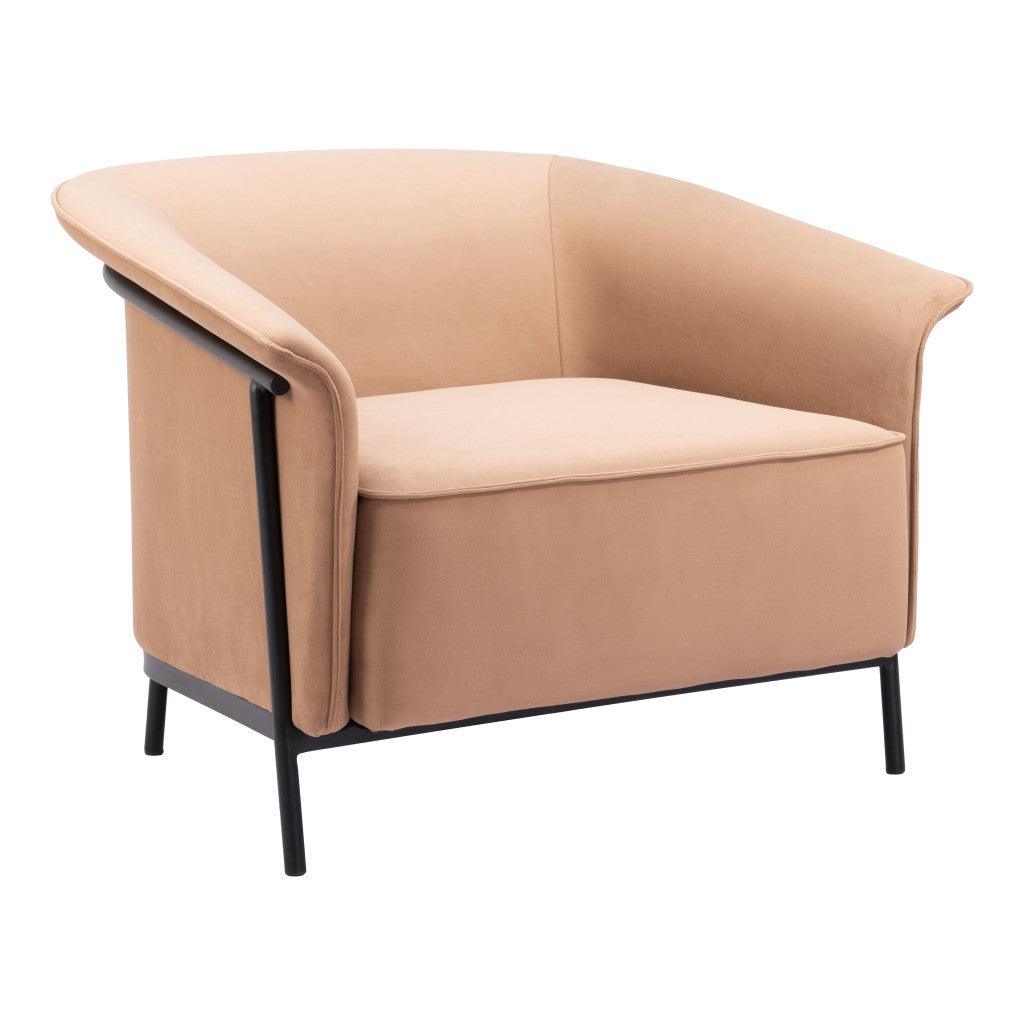 Bernard Arm Chair - Tan