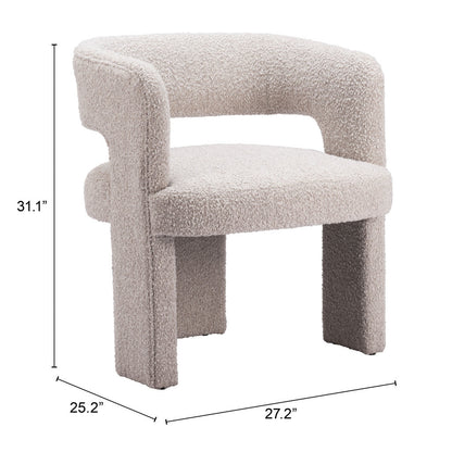 Cora Shearling Arm Chair