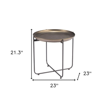 Rona Cross Legs End Table