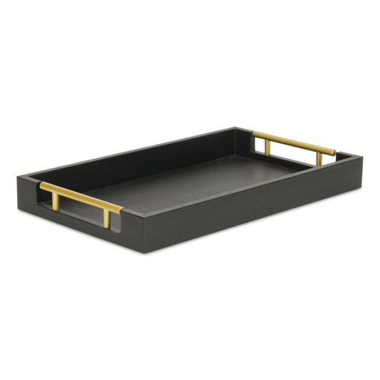 Shagreen Tray - Black