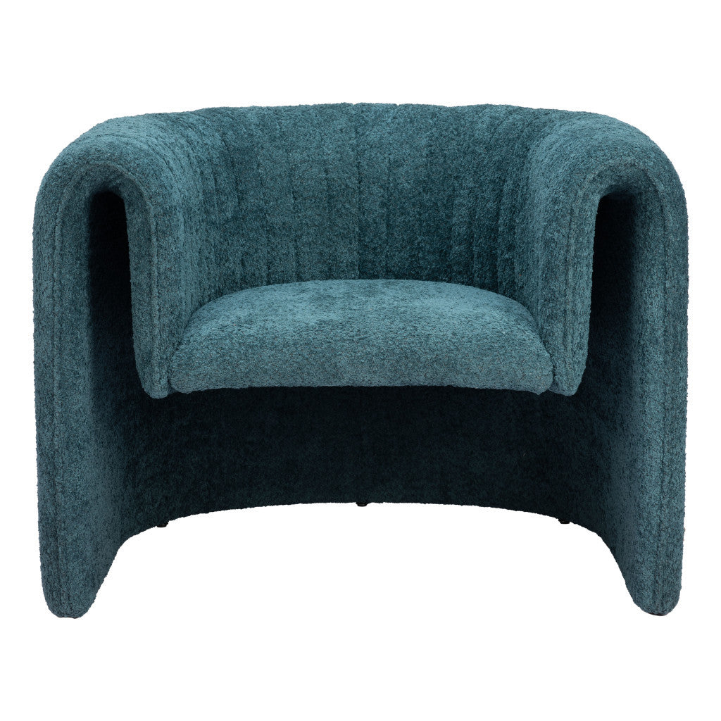 Bailey Aquamarine Tufted Arm Chair