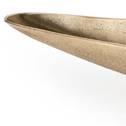 Flinn Gold Boat Bowl