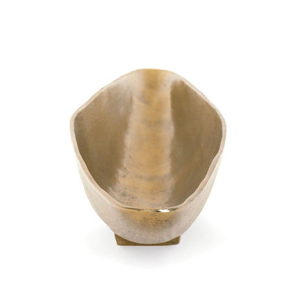 Flinn Gold Boat Bowl